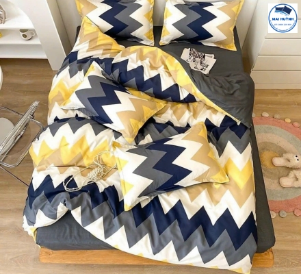 Album 4 Món Drap gối cotton  hàn quốc 01