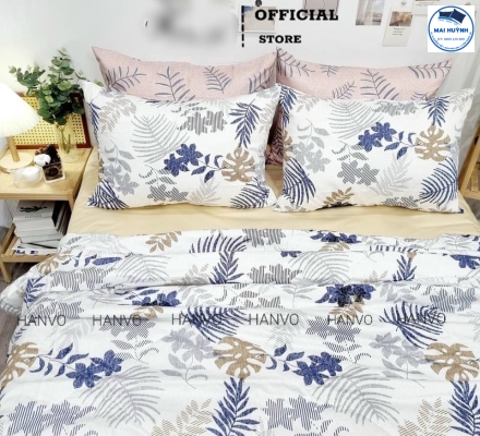 Chăn drap cotton satin hàn quốc 02